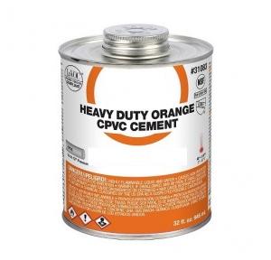 Ashirvad Flowguard Plus CPVC 2 Step CPVC Heavy Duty Orange Adhesive 32 oz, 4081204